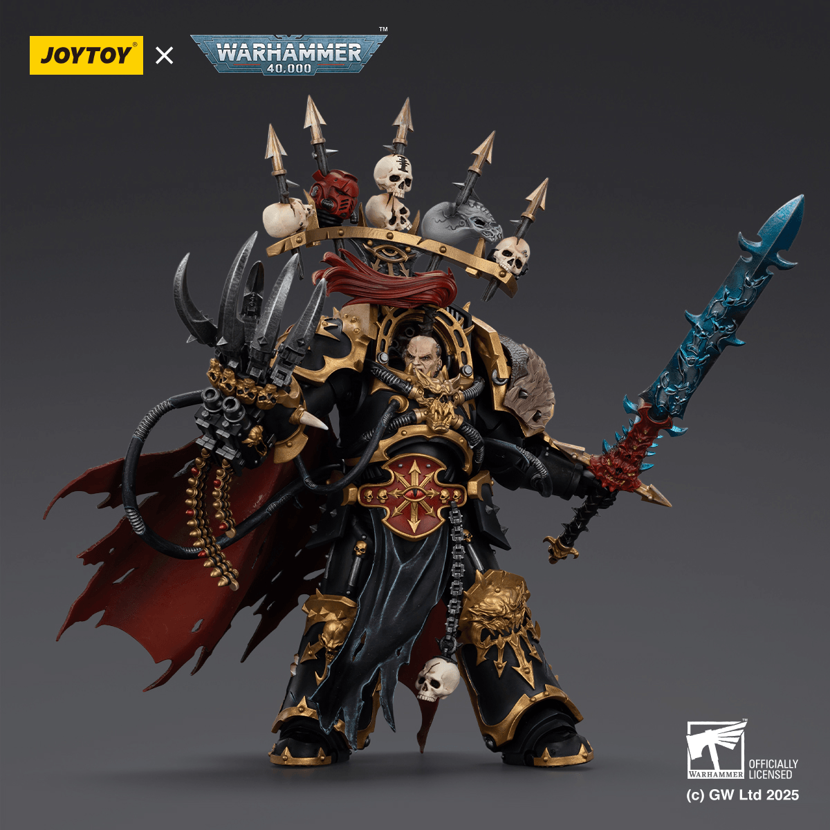 Black Legion Abaddon the Despoiler with Drach'nyen and the Talon of Horus
