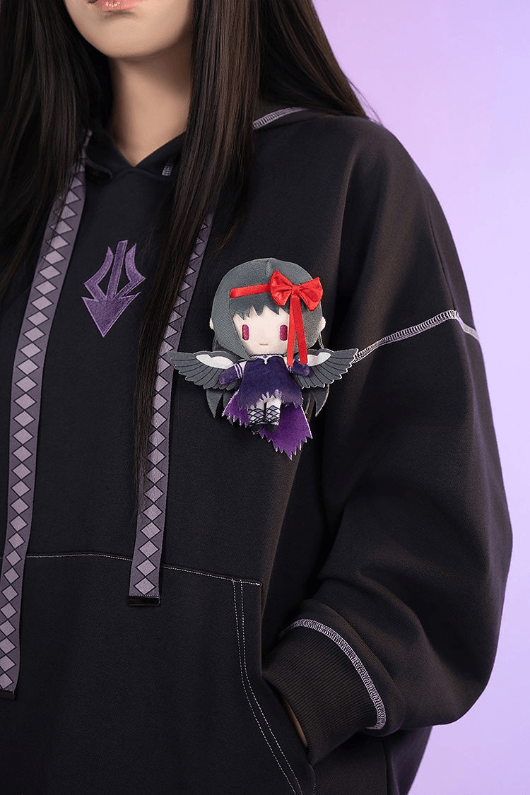 Puella Magi Madoka Magica The Movie -Rebellion- Hoodie Homura Akemi
