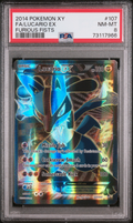 PSA 8 FA/LUCARIO EX FURIOUS FISTS