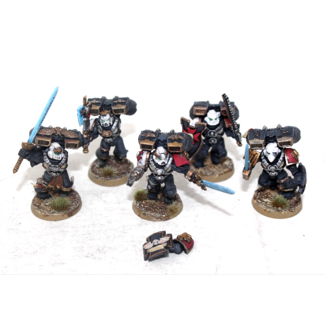 Warhammer Space Marine Vanguard Veterans Well Painted JYS36