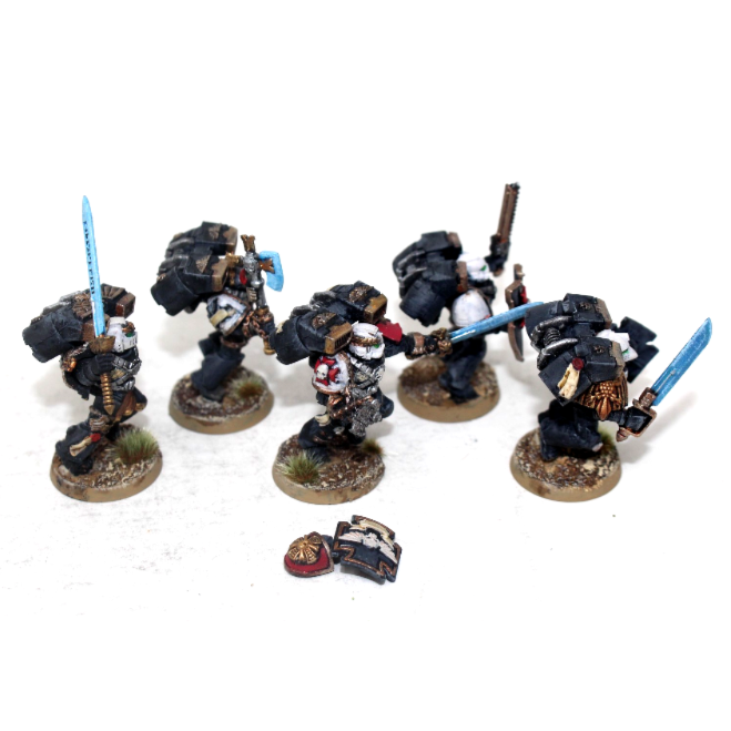 Warhammer Space Marine Vanguard Veterans Well Painted JYS36
