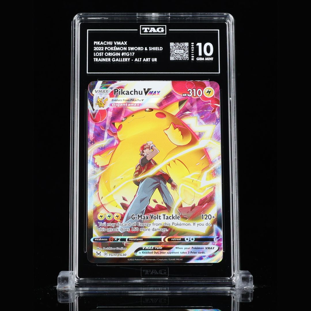 TAG 10 Pikachu VMAX Trainer Gallery Alternate Art Ultra Rare - 2022 Pokemon Lost Origin