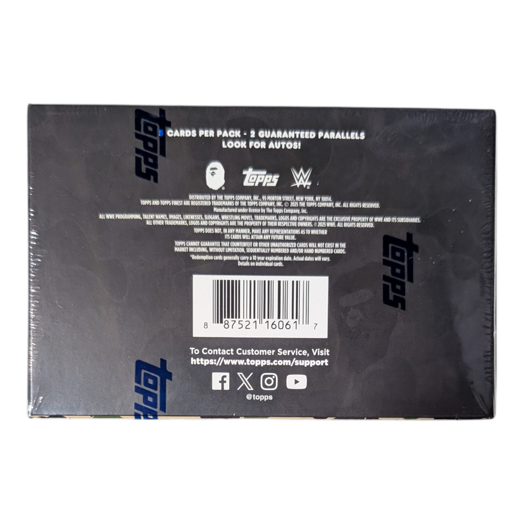 2025 Topps WWE x BAPE Wrestling Hobby Box
