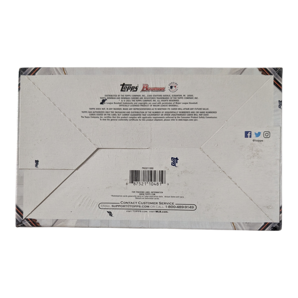 2021 Bowman Draft Baseball Super Jumbo Box