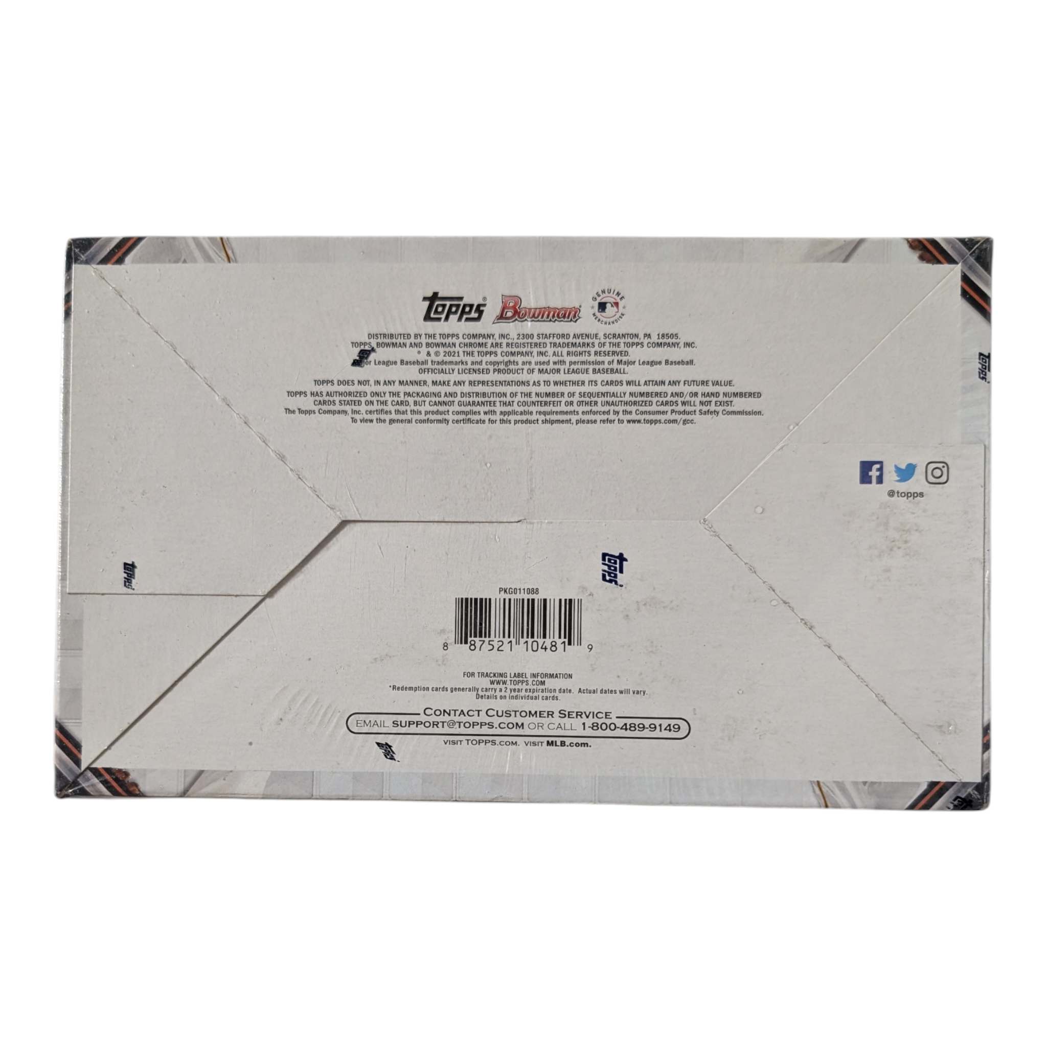 2021 Bowman Draft Baseball Super Jumbo Box