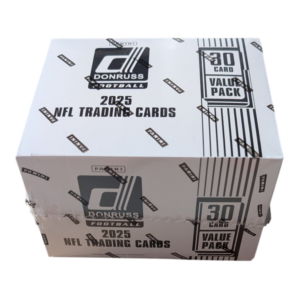 2025 Panini Donruss Football Value Pack Box (12 Packs)
