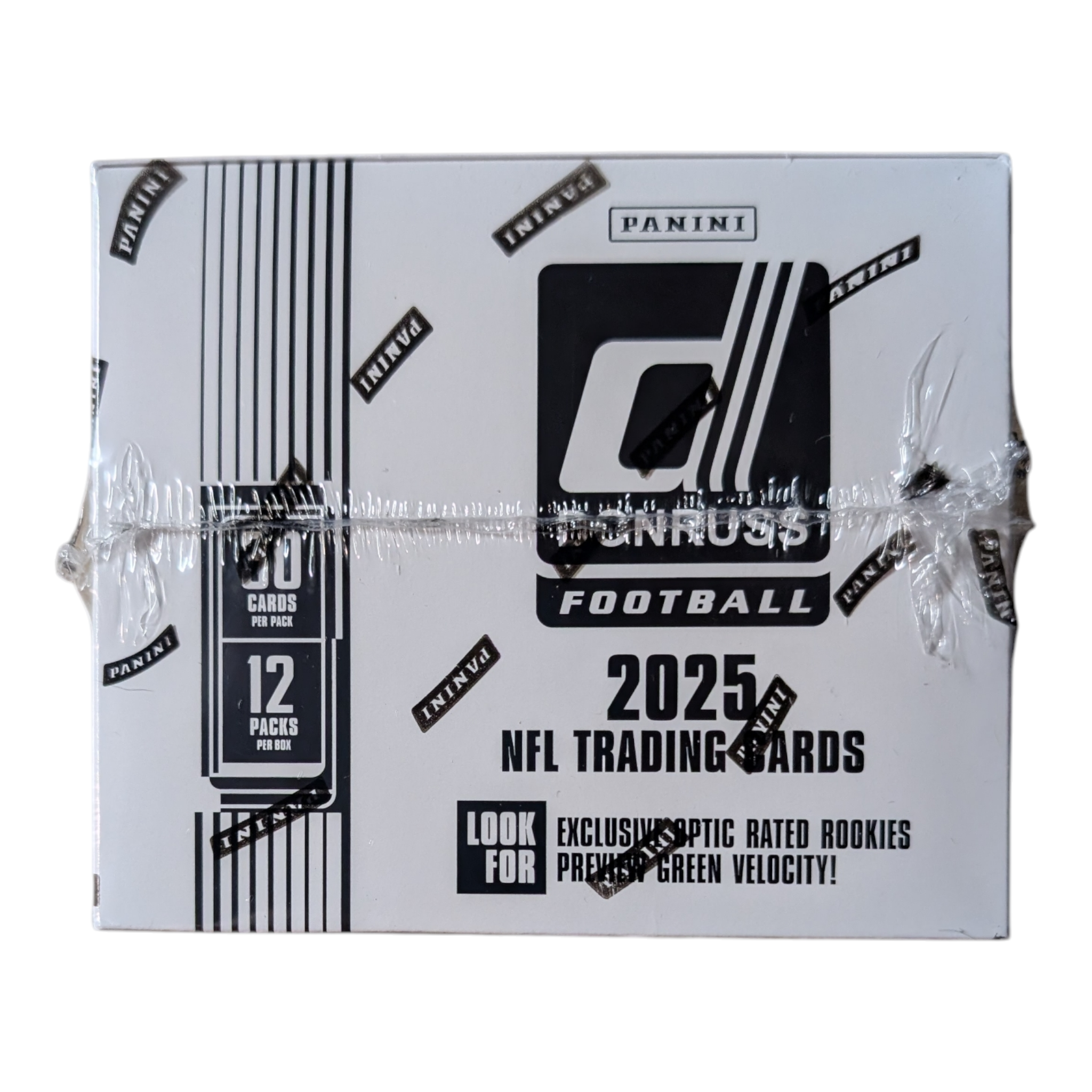 2025 Panini Donruss Football Value Pack Box (12 Packs)