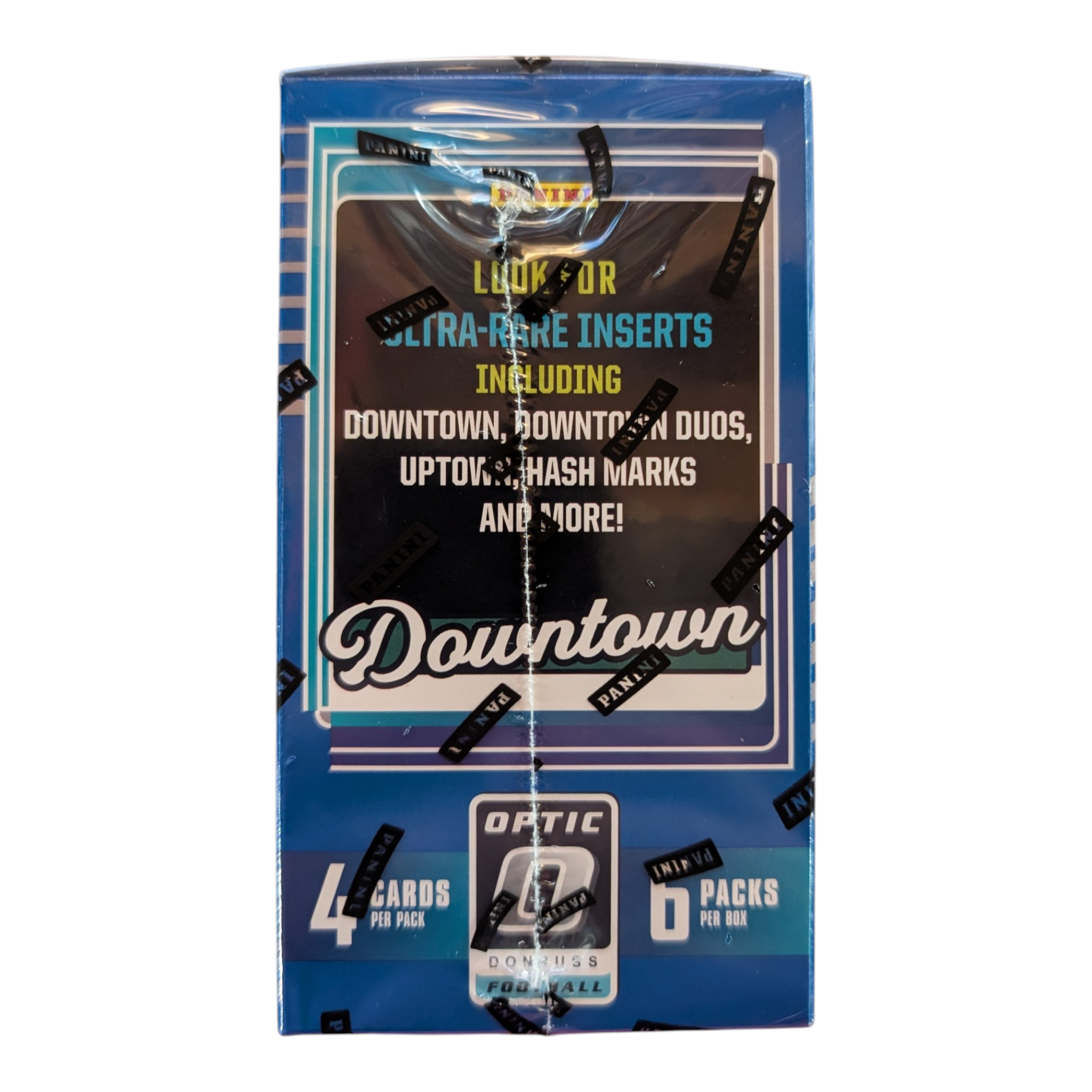 2025 Panini Donruss Optic Football Hobby Blaster Box (Blue Scope Parallels)