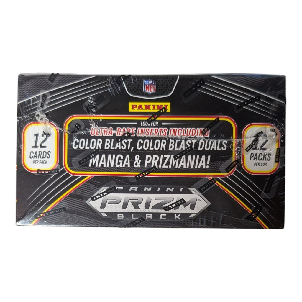 2025 Panini Prizm Black Football Hobby Box