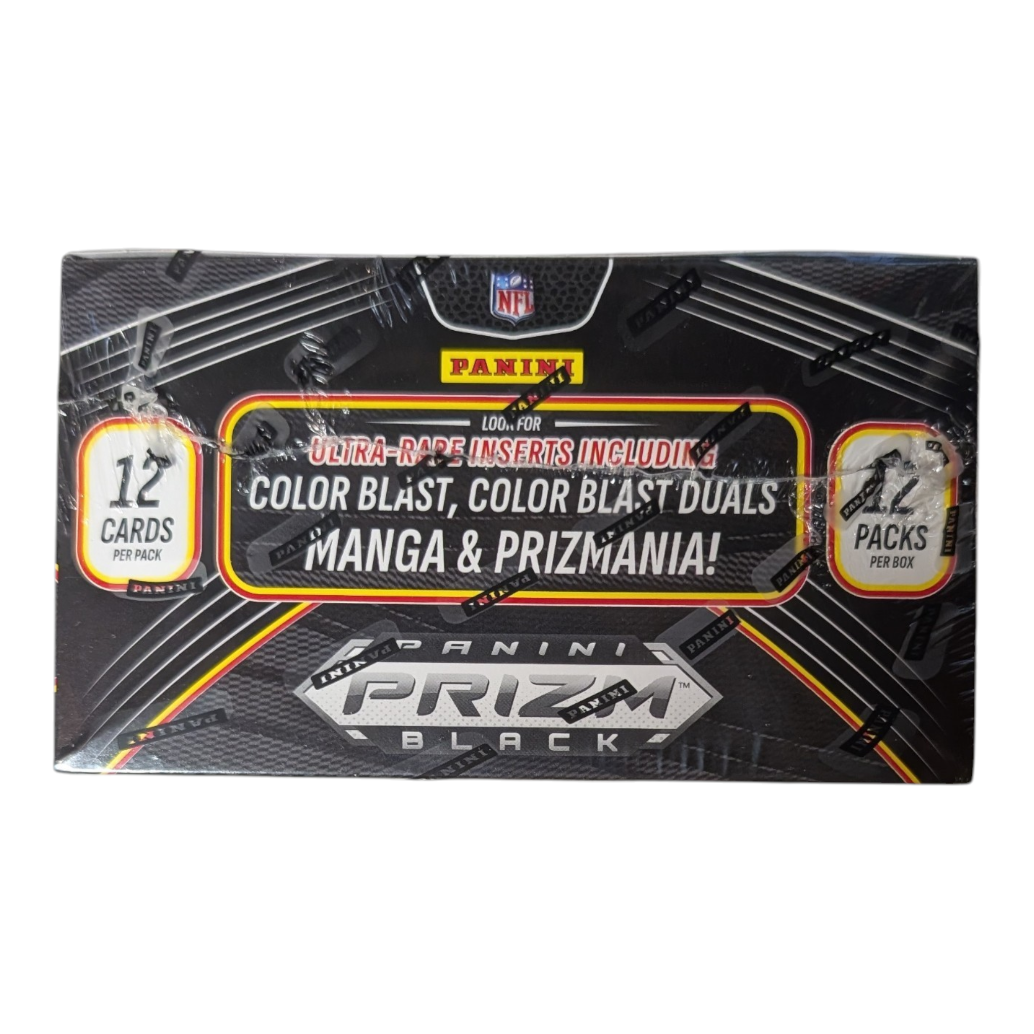 2025 Panini Prizm Black Football Hobby Box