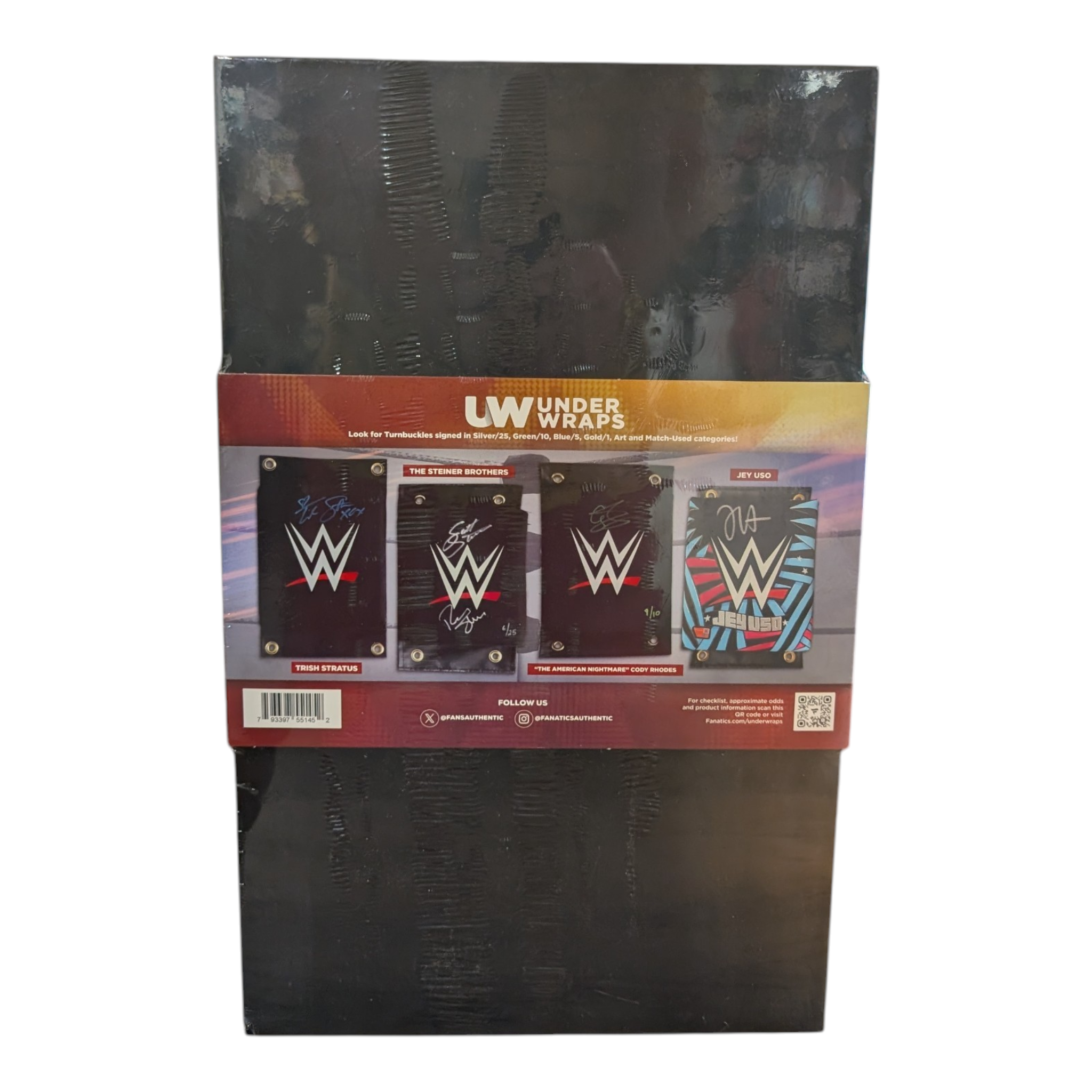 2026 Fanatics WWE Under Wraps Autographed Turnbuckle Pads Box