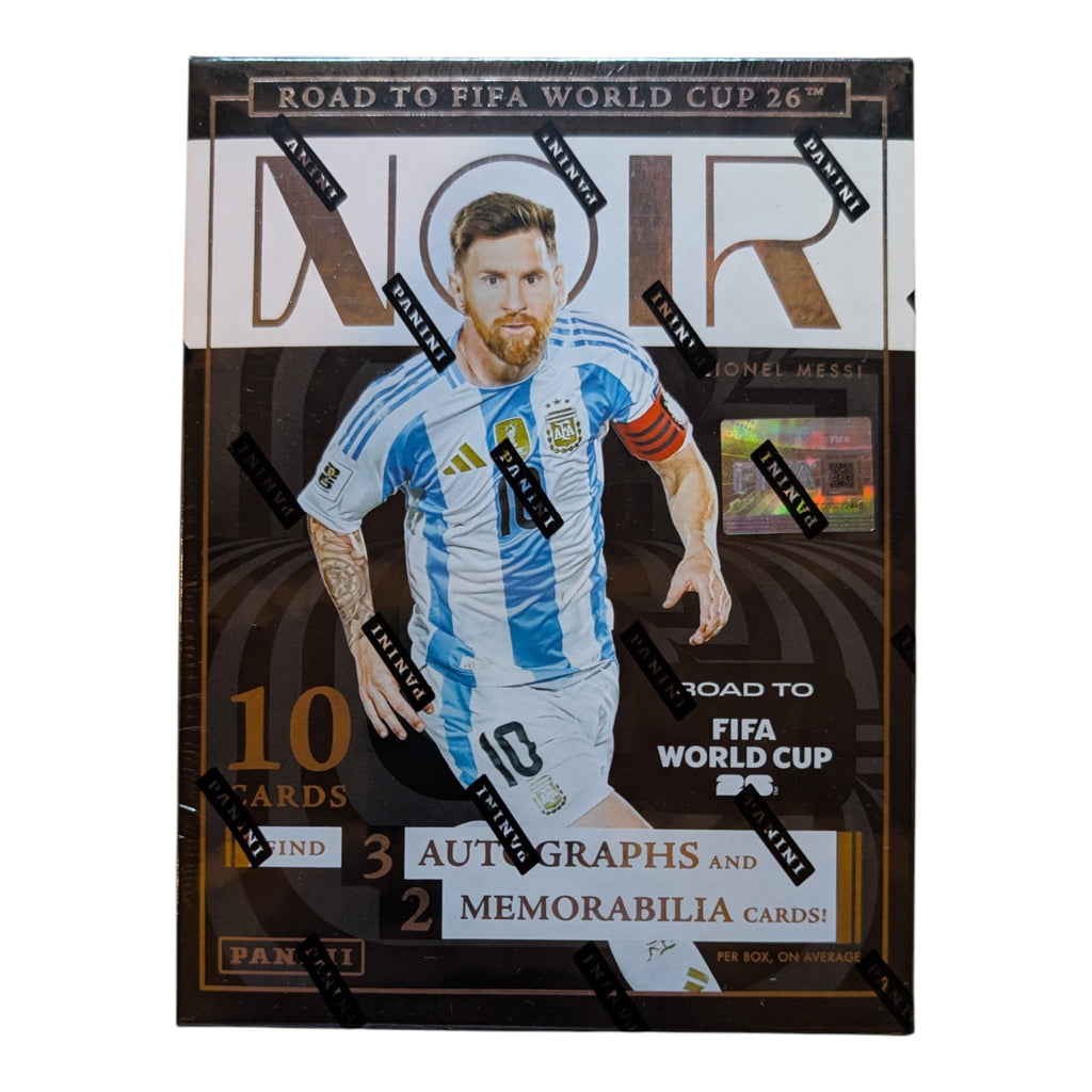 2025-26 Panini Noir Road To FIFA World Cup Soccer Hobby Box