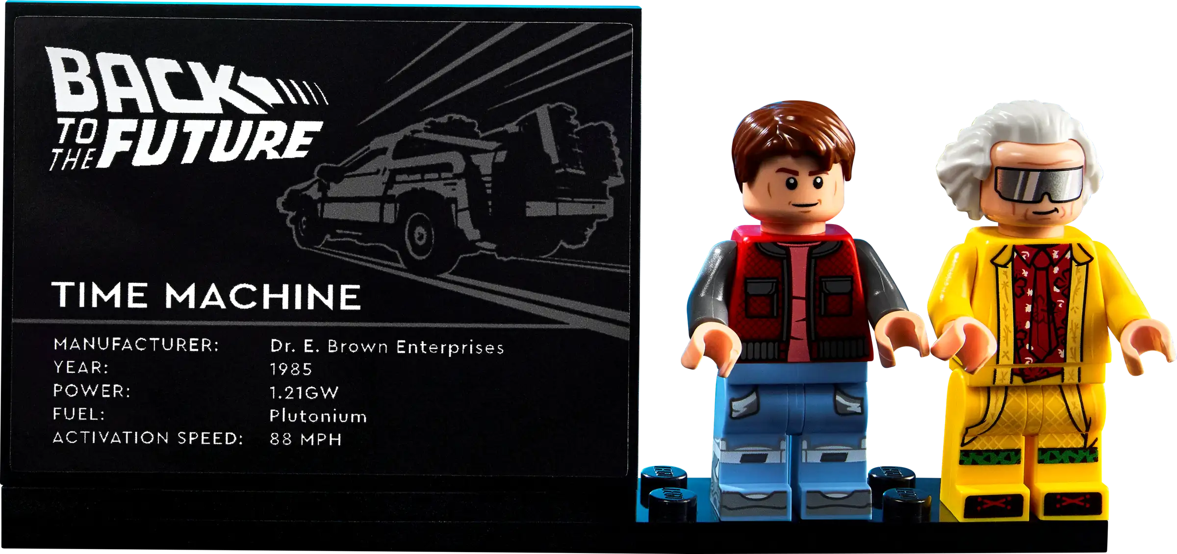 LEGO Icons - Back to The Future Time Machine - #10300 (1872 Pieces)