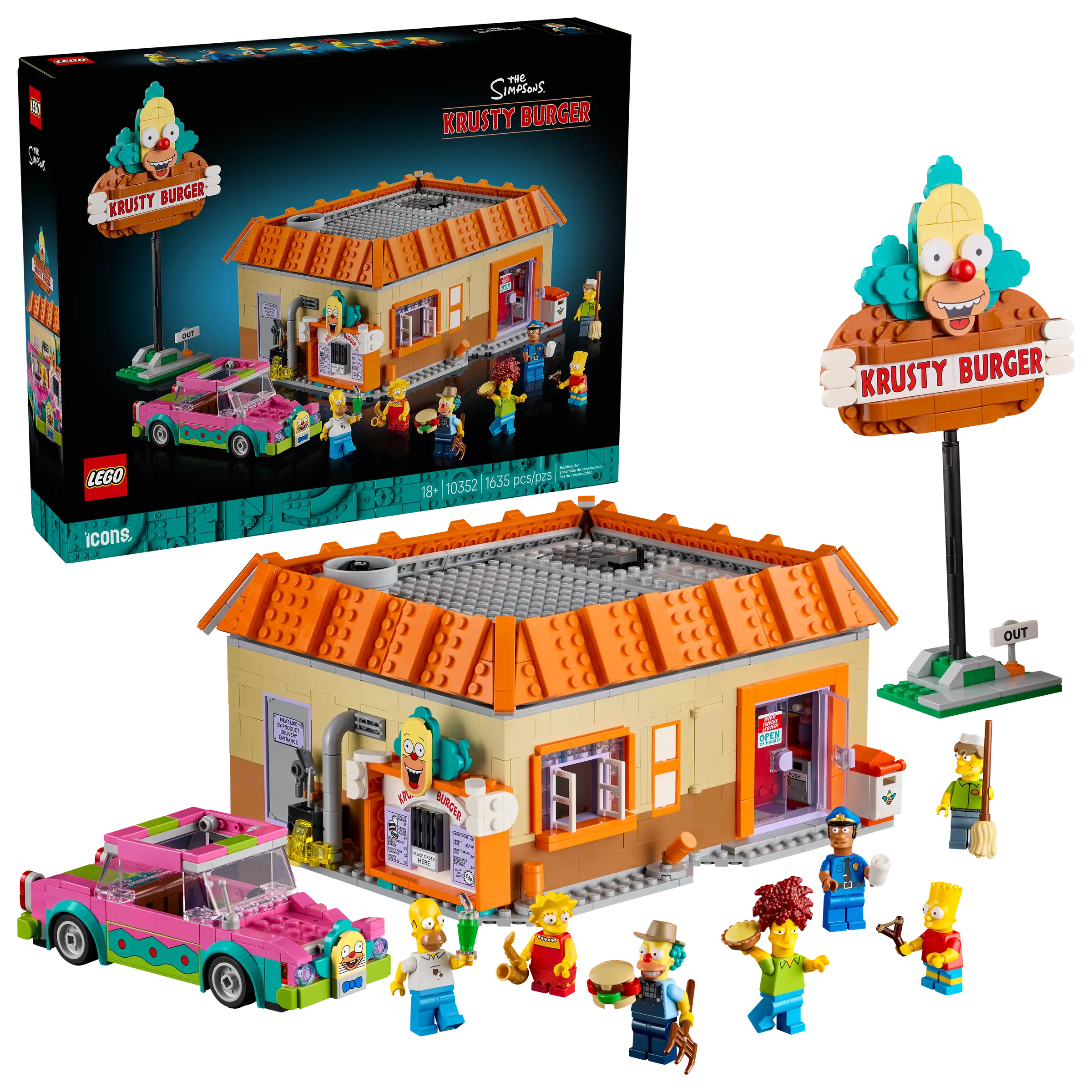 LEGO Icons - The Simpsons: Krusty Burger - #10352