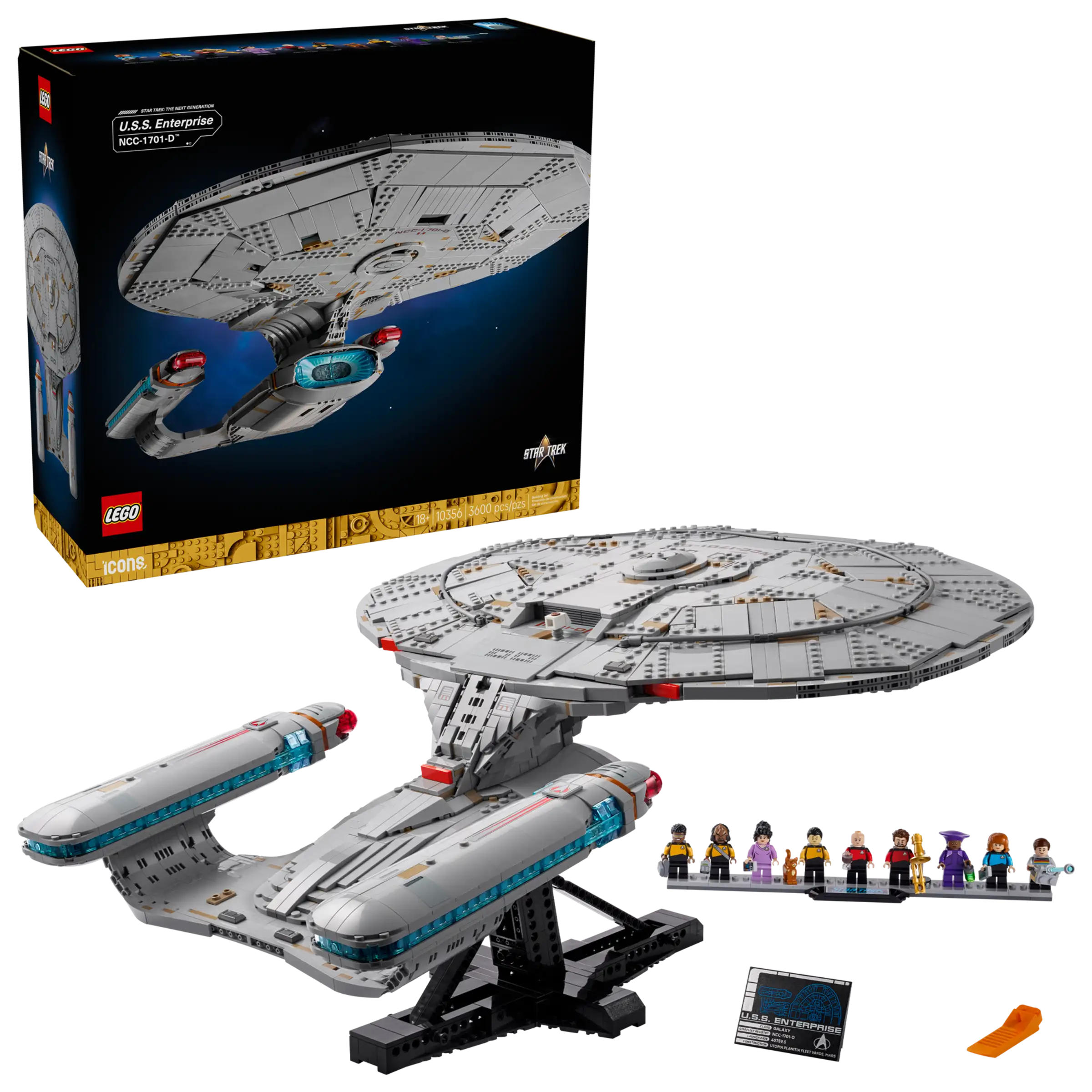 Lego Icons - Star Trek: U.S.S. Enterprise NCC-1701-D - #10356