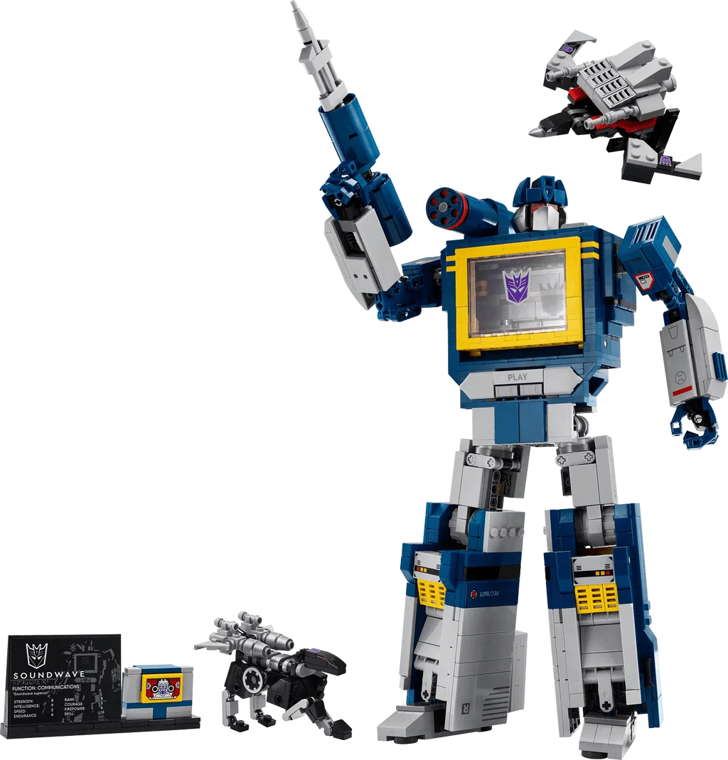 LEGO® Icons Transformers: Soundwave 10358