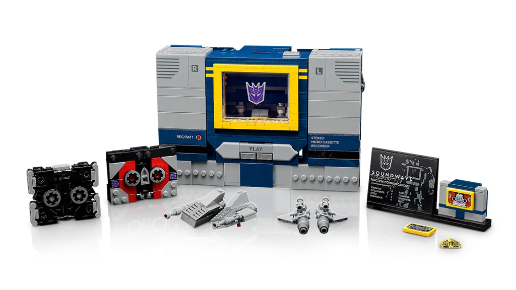 LEGO Icons - Transformers: Soundwave - #10358 (Includes Lego Sound Brick)