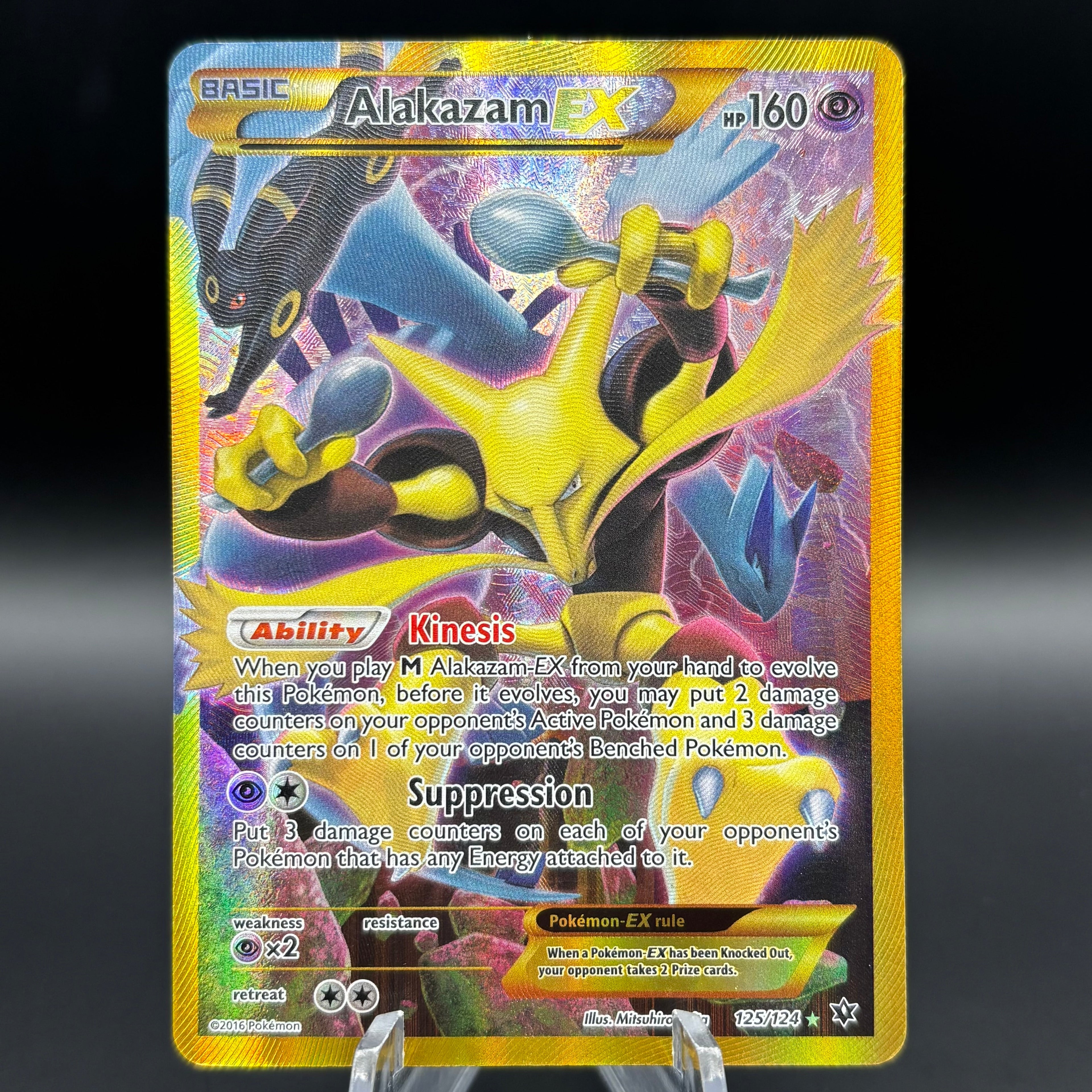 Alakazam EX (Secret) - XY - Fates Collide *Light Play* Single Card