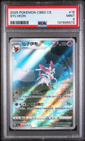 PSA 9 2025 POKEMON SIMPLIFIED CHINESE CBB2 C-GEM PACK VOL 2 #15 SYLVEON