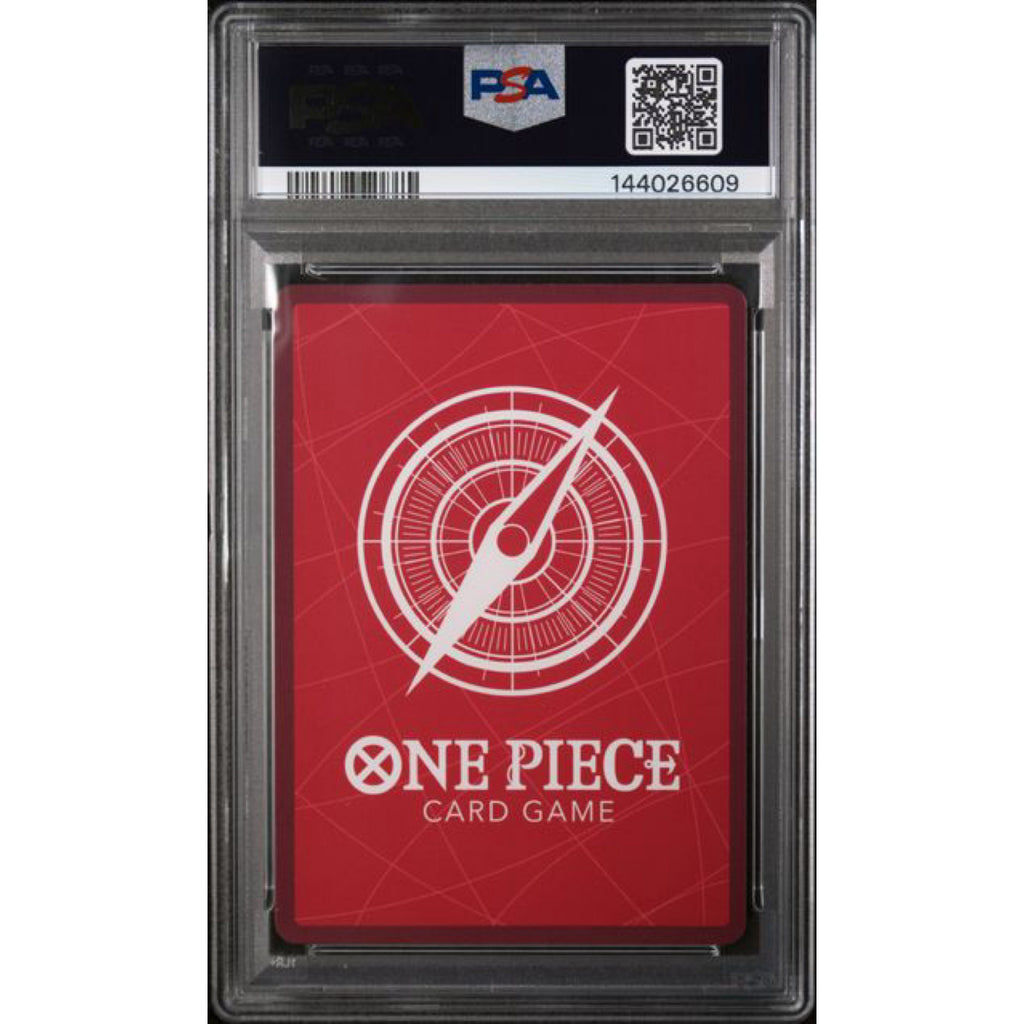 PSA 10 2024 ONE PIECE ULTRA DECK ST13-THE THREE BROTHERS #003 MONKEY D. LUFFY BLACK & WHITE ALT ART