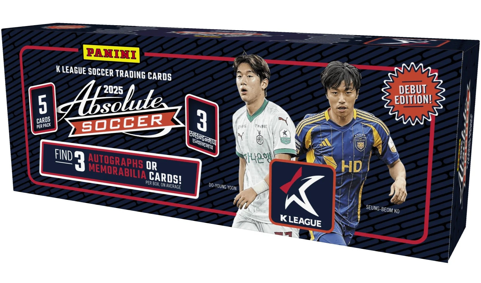 2025 Panini Absolute K League Soccer Debut Edition Hobby Box