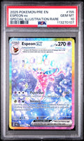 2025 Pokemon Scarlet and Violet Prismatic Evolutions Special Illustration Rare Espeon Ex #155 PSA 10 113270107