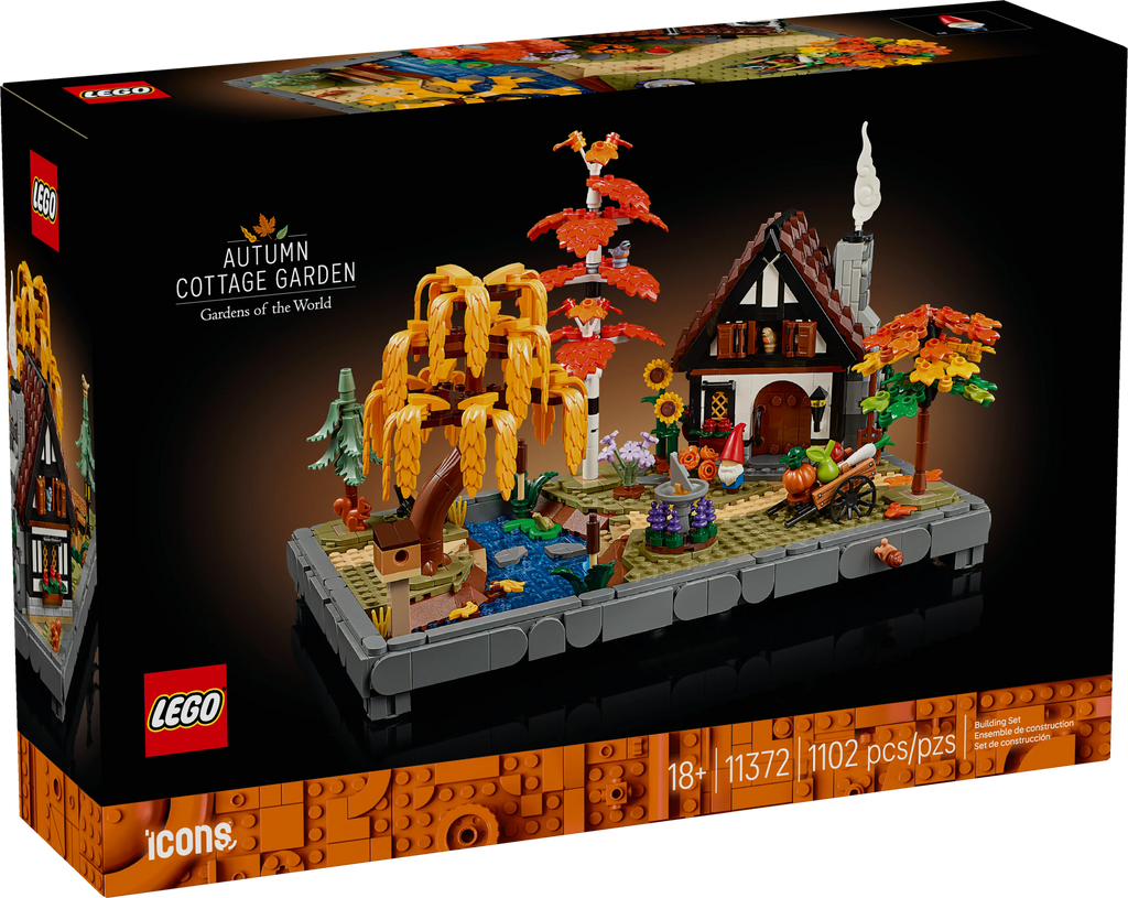 LEGO® Icons Autumn Cottage Garden 11372