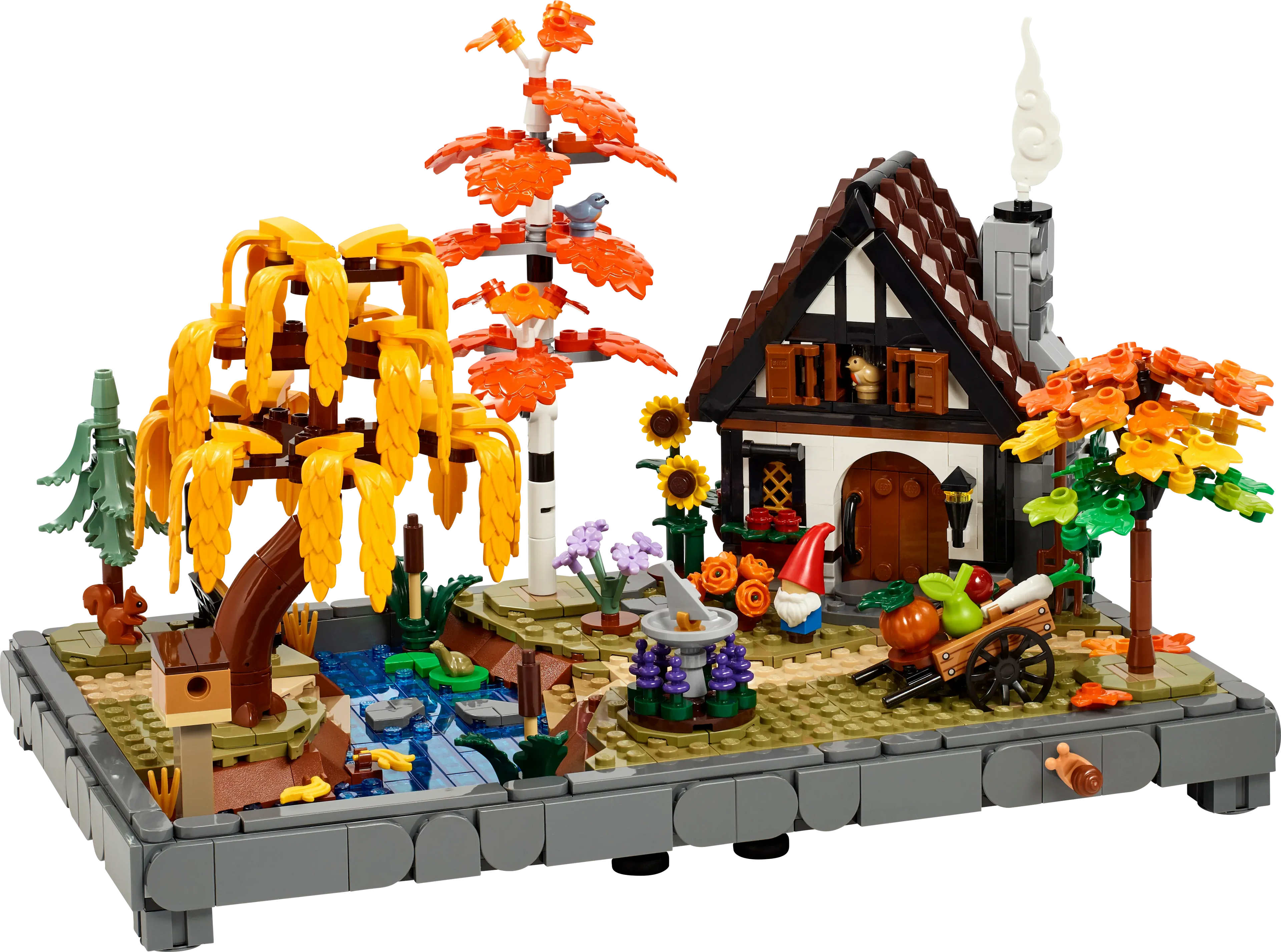 LEGO® Icons Autumn Cottage Garden 11372