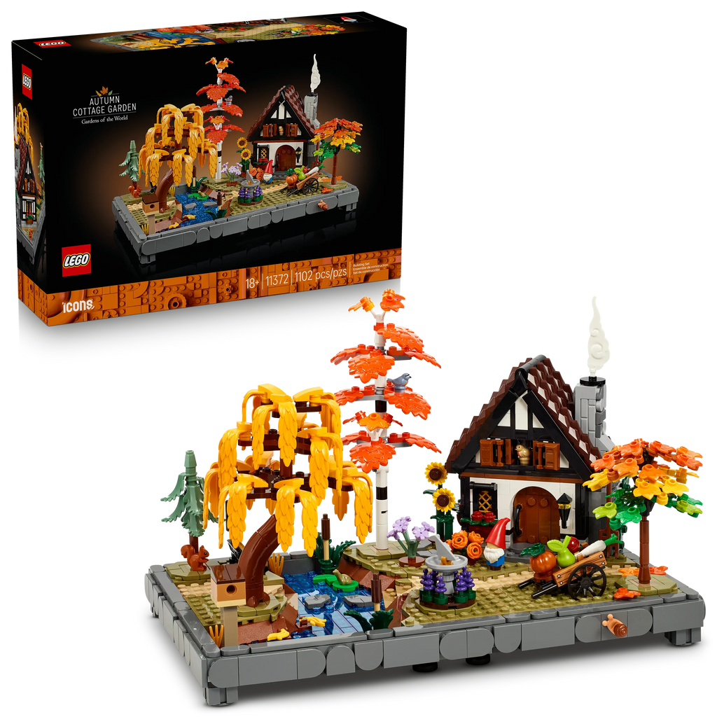 LEGO® Icons Autumn Cottage Garden 11372
