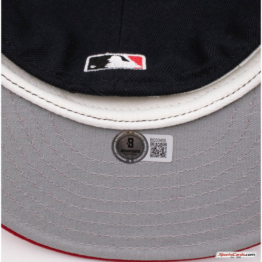Dock Ellis "1971 Champs #17" Signed Auto Pirates Fitted Hat BAS