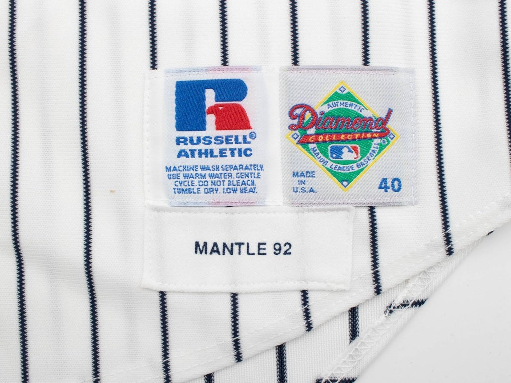Mickey Mantle Signed Autographed New York Yankees Jersey - Beckett BAS LOA