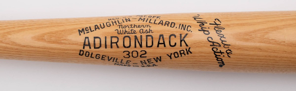 Robin Roberts "1948 Wilmington Blue Rocks"  Signed Auto Bat Phillies HOF - Beckett BAS