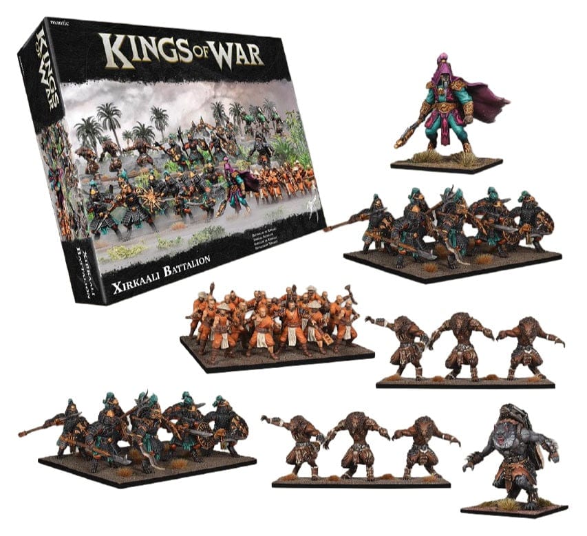 Kings of War 4E: Xirkaali Battalion