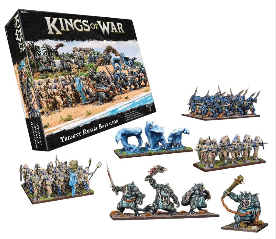 Kings of War 4E: Trident Realm Battalion