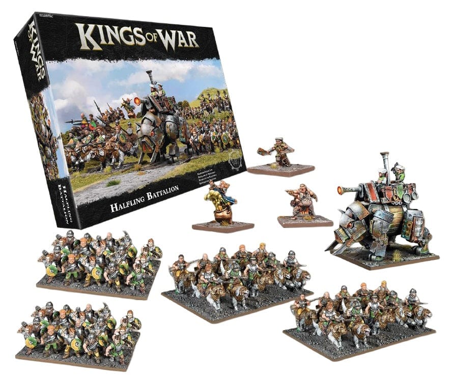 Kings of War 4E: Halfling Battalion