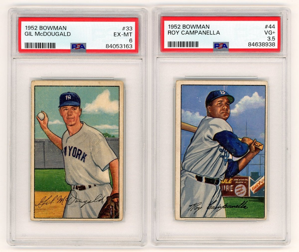 1952 BOWMAN BASEBALL COMPLETE GRADED SET BREAK - 2 GRADED CARDS PER BOX!