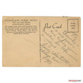 Leo Gabby Hartnett Chicago Cubs 1937 Signed Auto Postcard - BAS Beckett