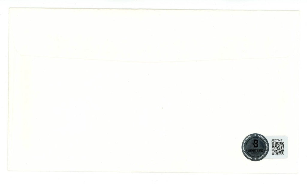 Joe DiMaggio Signed Auto FDC Beckett BAS