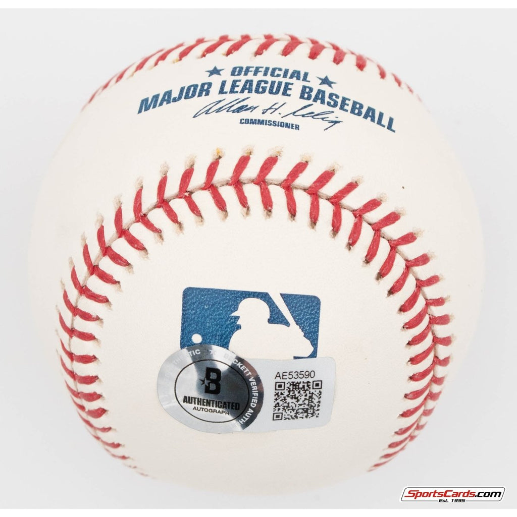 Roy Halladay Single Signed Autographed Baseball BAS