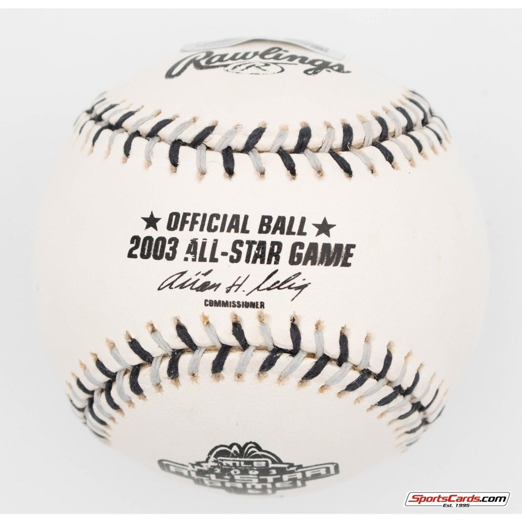Alex Rodriguez Single Signed Autographed 2003 All-Star Game Baseball BAS