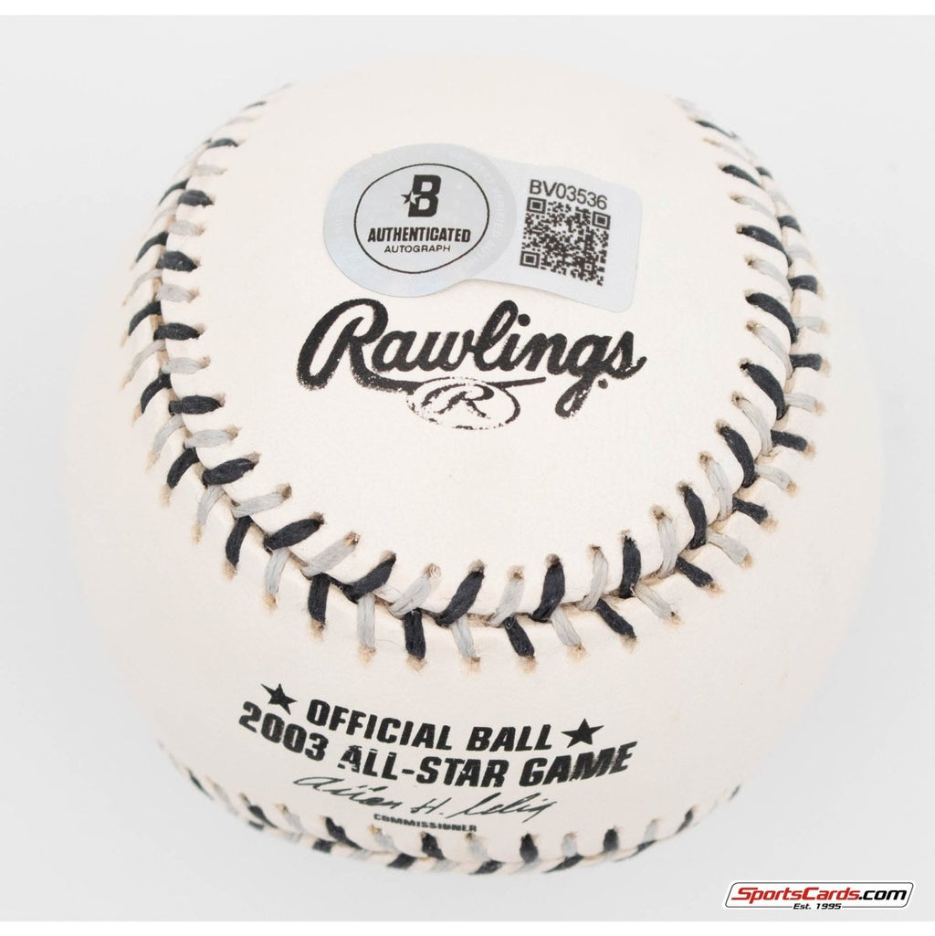 Alex Rodriguez Single Signed Autographed 2003 All-Star Game Baseball BAS