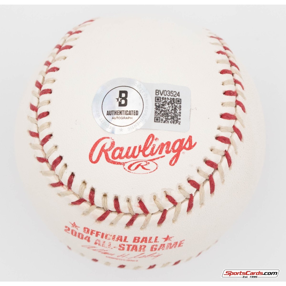 Francisco Rodriguez "#57" Single Signed Autographed 2004 All-Star Game Baseball BAS