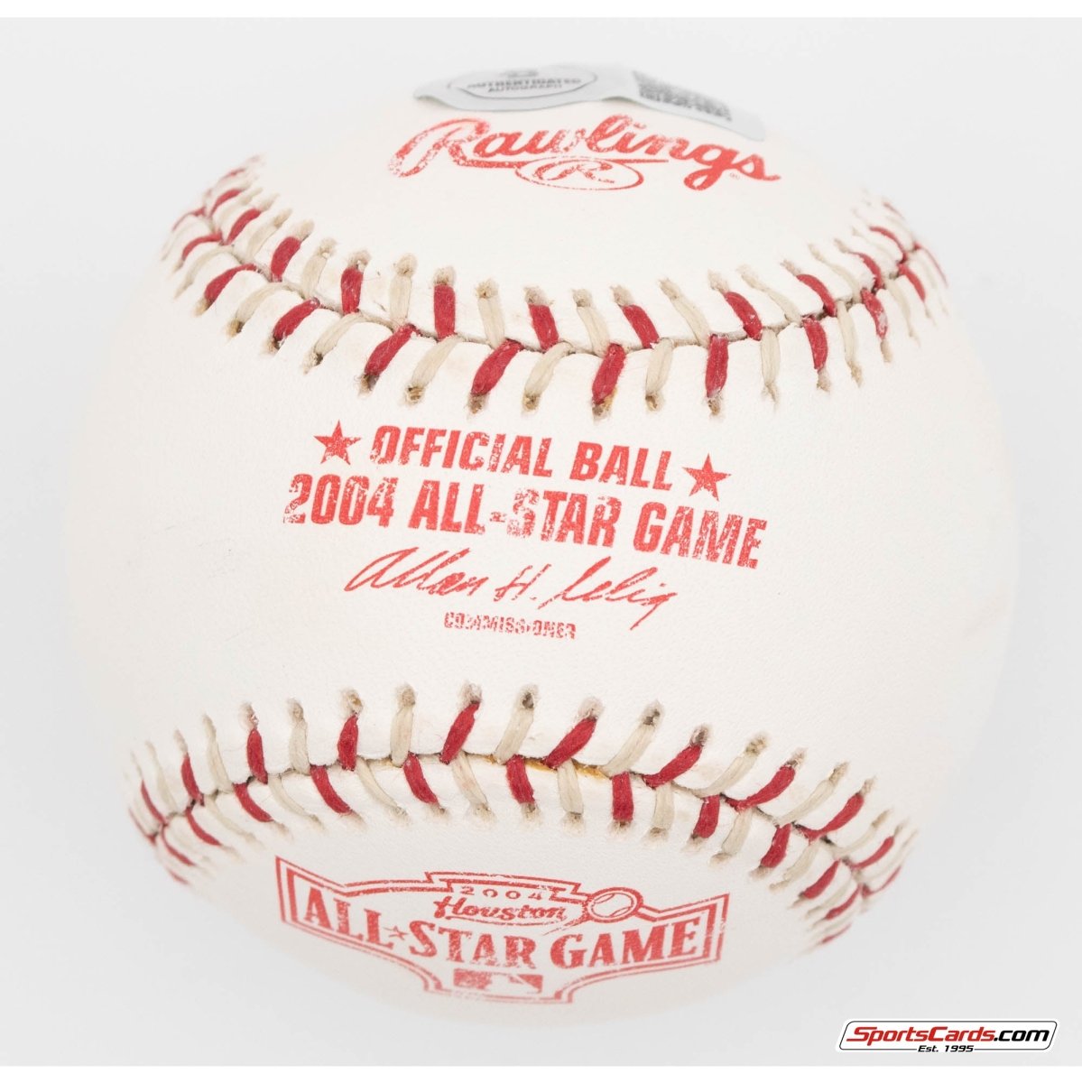 Vladimir Guerrero "#27" Single Signed Autographed 2004 All-Star Game Baseball BAS