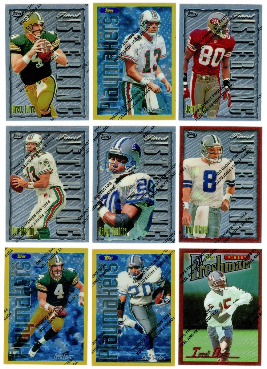 1996 Finest Football Complete Set (359/359) - Series 1 & 2