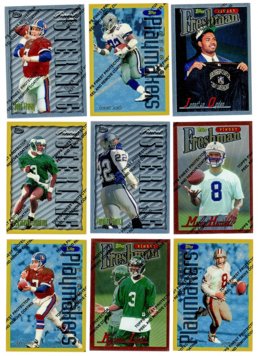 1996 Finest Football Complete Set (359/359) - Series 1 & 2