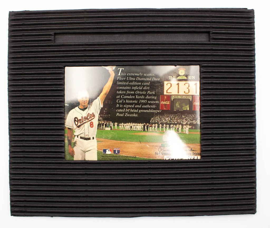 Cal Ripken Jr. 1996 Ultra Diamond Dust Dirt Card & (12) Timeless / Enduring Unopened Packs