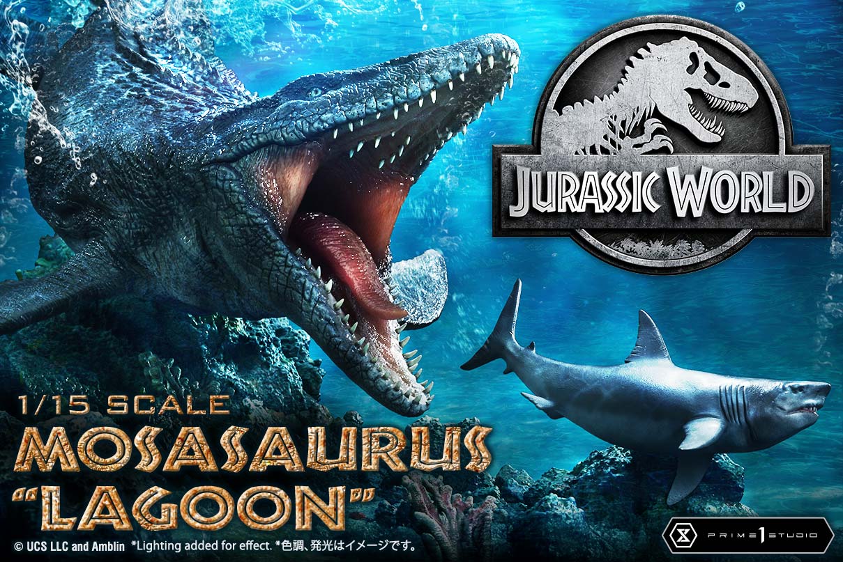 Legacy Museum Collection Jurassic World (Film) Mosasaurus "Lagoon" Bonus Version 1/15 Scale