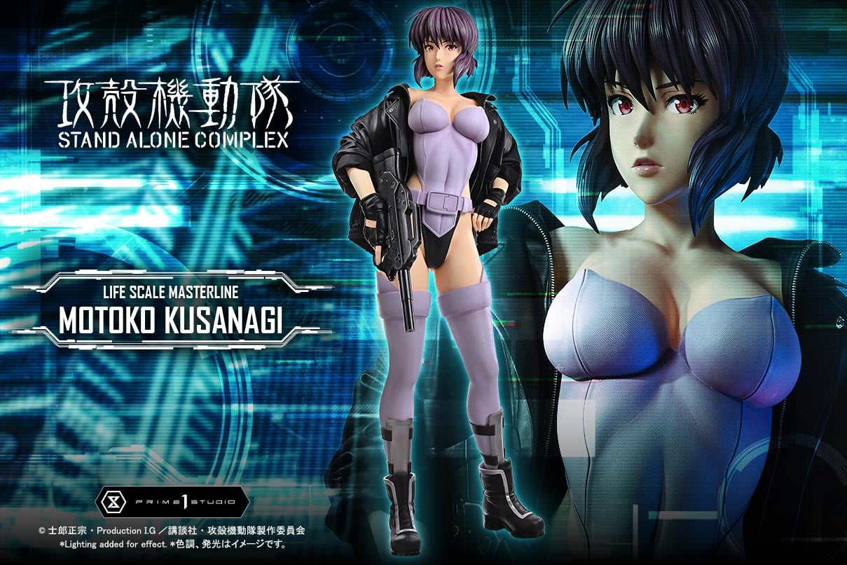 Life Scale Masterline GHOST IN THE SHELL STAND ALONE COMPLEX MOTOKO KUSANAGI
