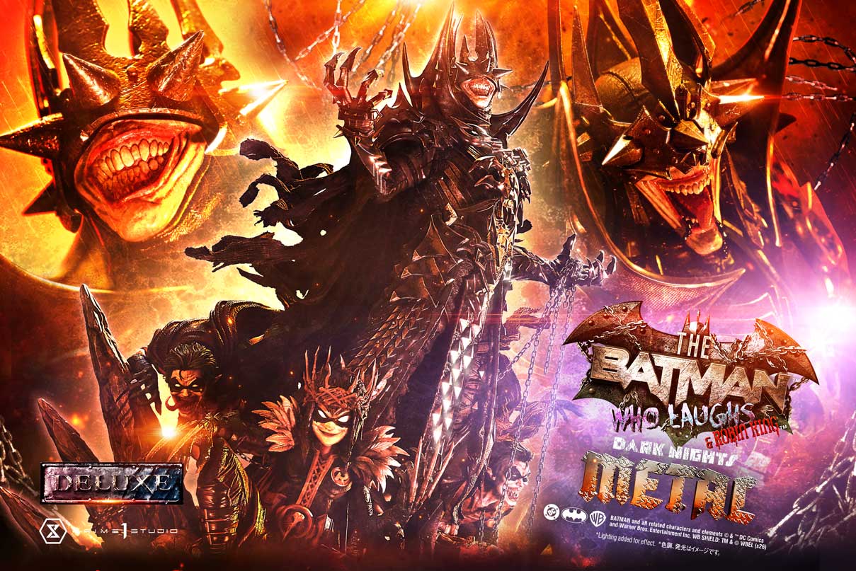 Museum Masterline Dark Nights: Death Metal The Batman Who Laughs &amp; Robin King Deluxe Version