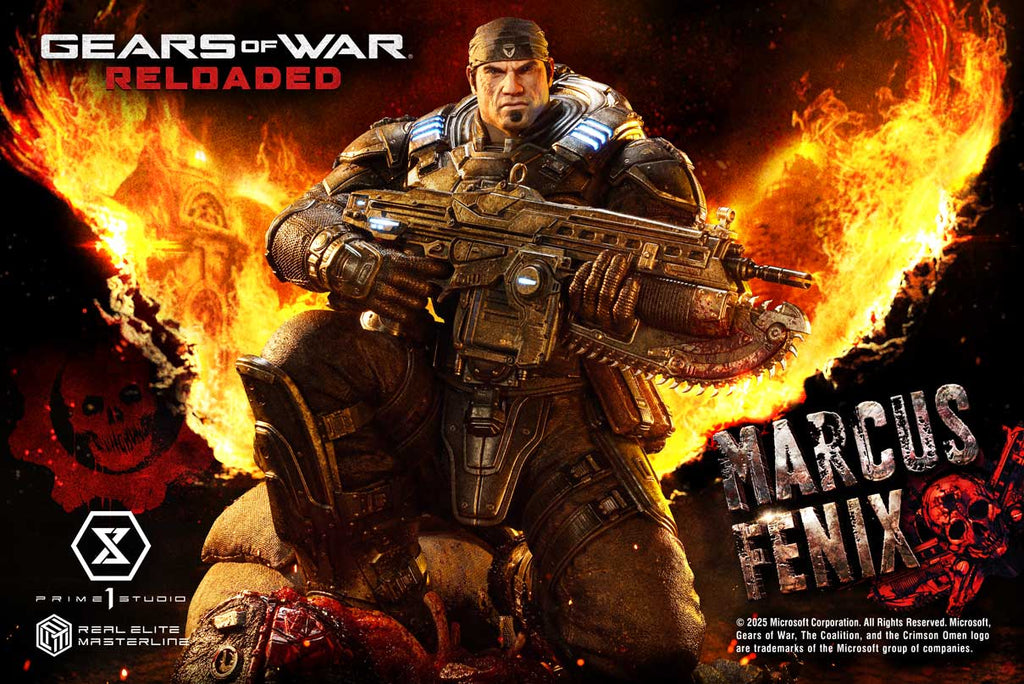 Real Elite Masterline Gears of War: Reloaded Marcus Fenix